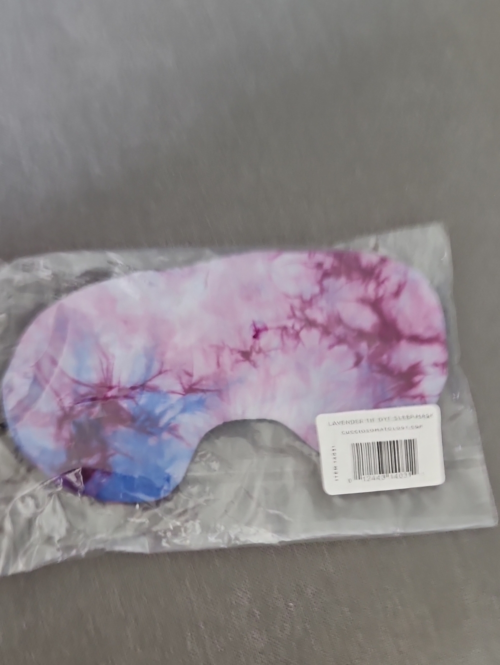 Cuccio Somatology Lavender Tie Dye Sleep Mask - New In Bag - Sold Out Online